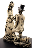 Pareja de catrines Regina y Salvador